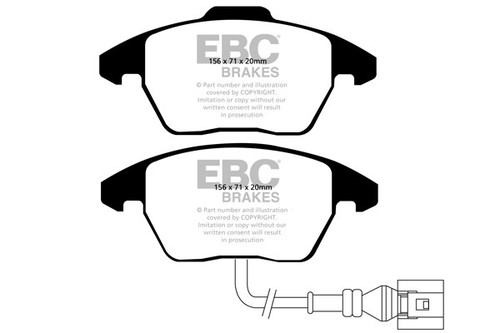 Ebc yellowstuff front - yellowstuff, brake