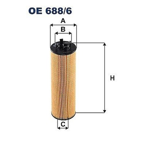 688 filtron oil filter - oe,
