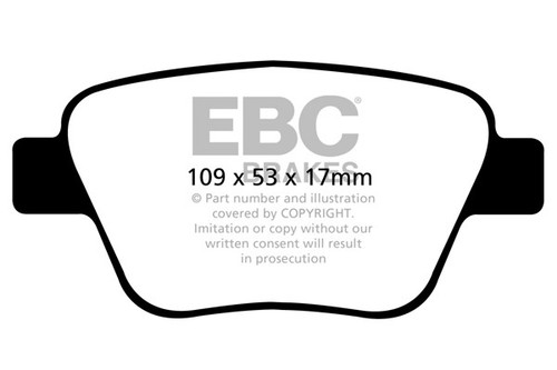 Ebc ultimax rear - ultimax, brake