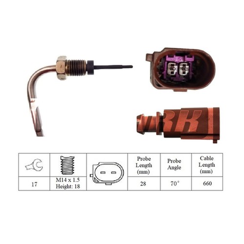 Exhaust temperature sensor - temperature,