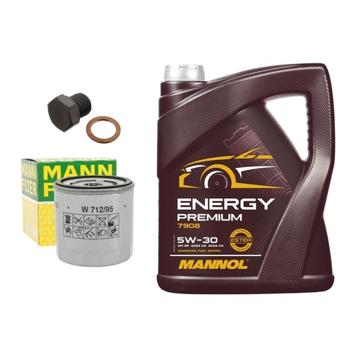 5w40 oil change - change, kit