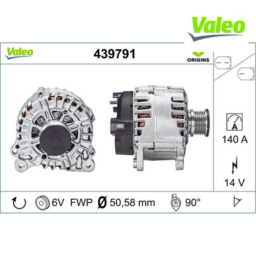 Alternator valeo 439791 - valeo, for