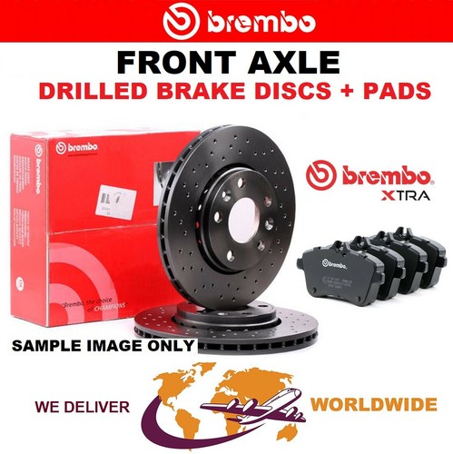 Brembo drilled front brake - front,